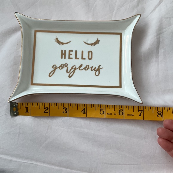 Hello gorgeous trinkets white/gold, OS, - Picture 4 of 5